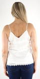 Vero Moda Pitsitoppi Honey lace snow white - Naisten topit - 133779 - 2
