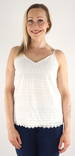 Vero Moda Pitsitoppi Honey lace snow white - Naisten topit - 133779 - 1
