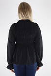 Vero Moda Skjorta Olivia svart - Långärmade tröjor för damer - 131849 - 2