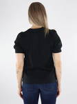 Vero Moda naisten puuvillainen T-Paita Kerry 2/4 musta - Naisten T-paidat - 135749 - 2