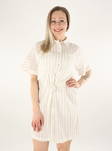 JJXX mekko Sana Linen valkoinen / raidallinen - Mekot ja tunikat - 135779 - 1