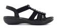 Rieker damsandaler 60809-00 svart - Rieker sandals - 135969 - 1