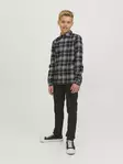 Jack&Jones Junior poikien Slim fit-farkut Glenn MF072 musta - Miesten farkut - 136329 - 1