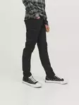 Jack&Jones Junior poikien Slim fit-farkut Glenn MF072 musta - Miesten farkut - 136329 - 4