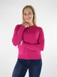JJXX naisten neule Cara fuksia - Naisten neuleet - 136659 - 1