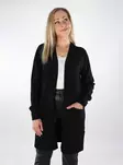 Vero Moda naisten neuletakki Silje Open musta - Naisten neuleet - 136869 - 1