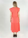 Vila midimittainen mekko Summer Midi koralli - Mekot ja tunikat - 138529 - 2