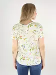 Vero Moda dam t-shirt VMEASY Joy snövit/phoebe - T-shirts för damer - 138589 - 2