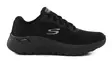 Skechers naisten leveälestiset tennarit 150051W/BBK ARCH FIT 2.0 - BIG LEAGUE musta - Skechers tennarit - 138679 - 2
