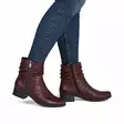 Rieker damstövletter 78656-35 vinröd - Rieker ankelboots - 139009 - 5