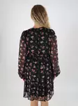 Vila blommig klänning svart/rosa blomma - Klänningar och tunikor - 139559 - 2