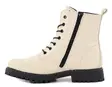Ilves ankelboots för damer/ stridsstövlar 8627 textilbeige - Stövletter och kängor för damer - 138049 - 3