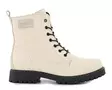 Ilves ankelboots för damer/ stridsstövlar 8627 textilbeige - Stövletter och kängor för damer - 138049 - 2