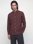 Jack&Jones miesten kauluspaita Blustanley viininpunainen - Skjortor för herrar - 142219 - 1