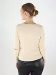 JDY naisten neuletakki Elle Button beige/kulta - Naisten neuleet - 140119 - 2