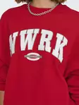 Only damtröja Club mars röd - Huvtröjor och sweatshirts - 137669 - 5