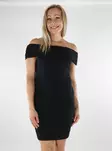 Only naisten Mekko Live love offshoulder musta - Mekot ja tunikat - 136619 - 1