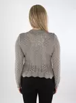 Only naisten neule Saga O-Neck vaaleanruskea - Naisten neuleet - 138039 - 2