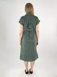 Only napitettu mekko Hannover Shirt Dress vihreä/leopardi - Mekot ja tunikat - 138119 - 2