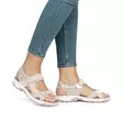 Rieker naisten sandaalit 68866-31 roosa / nude - Rieker sandaalit - 137929 - 5