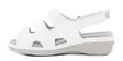 Suave sandaler i äkta läder Athens 15004T vit - Sandaler för damer - 138139 - 3