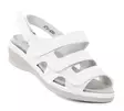 Suave sandaler i äkta läder Athens 15004T vit - Sandaler för damer - 138139 - 1