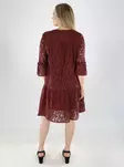 Vero Moda Mekko Honey lace viininpunainen/kukkapitsi - Mekot ja tunikat - 141099 - 2