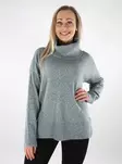Vero Moda damtröja Cowlneck Balsam green - Stickat för damer - 137339 - 1