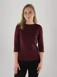 Vero Moda naisten paita Panda modal viininpunainen - Naisten pitkähihaiset paidat - 133719 - 1