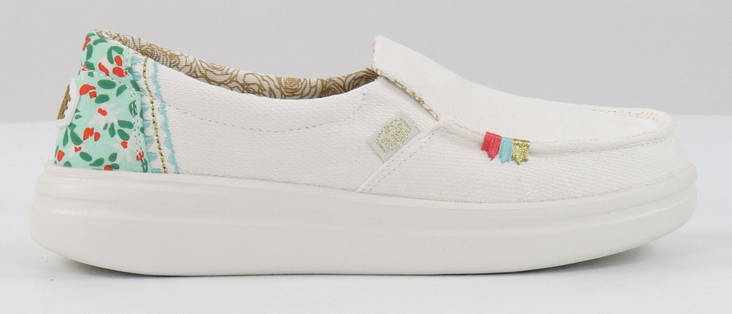 HEYDUDE Skor 40126-1KK Misty Rise Azure White - Promenadskor för damer - 133679 - 1
