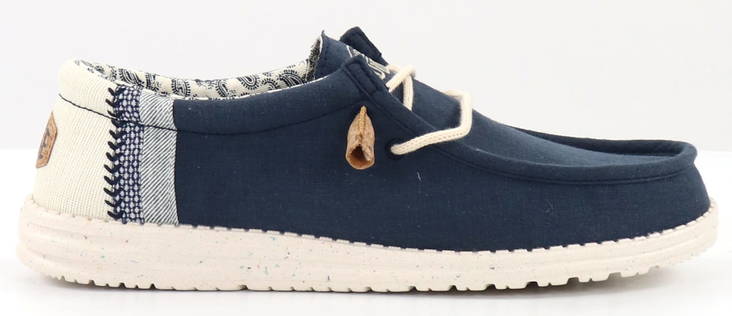 HEYDUDE tilavalestiset kävelykengät Wally break stitch navy - Miesten kävelykengät - 133689 - 1