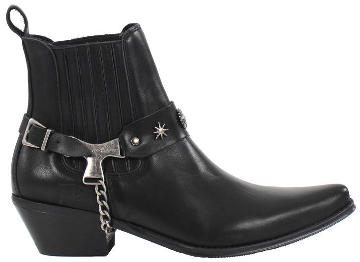 Johnny Bulls Bootsit 749 musta - Bootsit - 125229 - 1