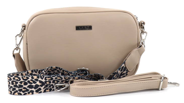 Nabo Olkalaukku kahdella hihnalla NK2242 beige - Käsilaukut - 133509 - 1