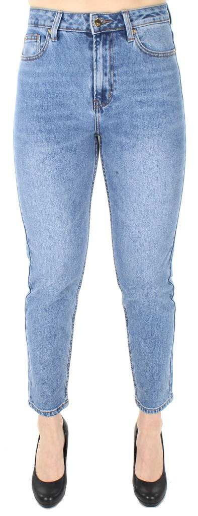 Only dam jeans, hög midja Emily hw ankle blå - Jeans för damer - 125489 - 1
