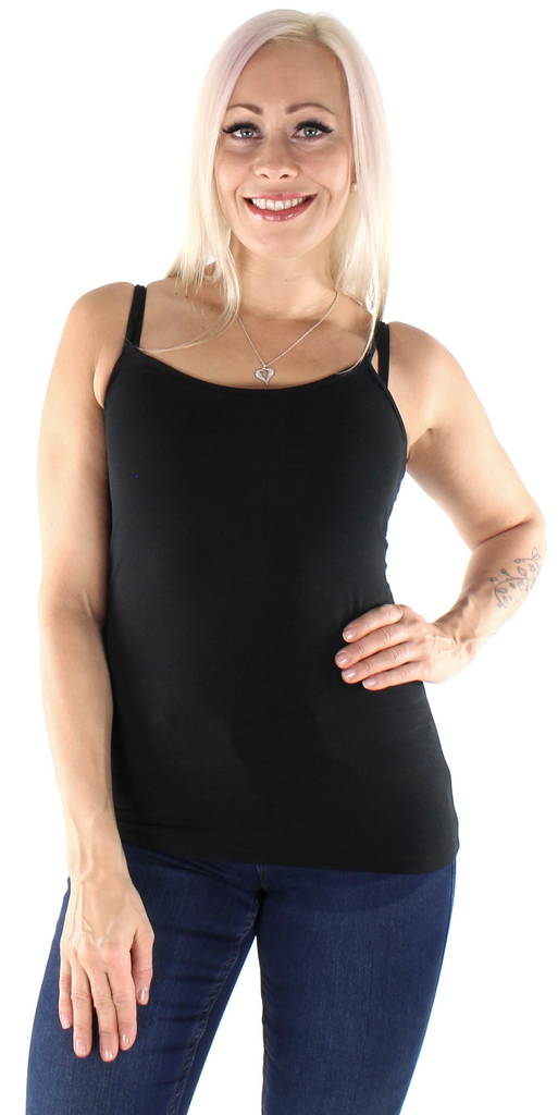 Only stretchig dam topp Love life svart - Toppar för damer - 126039 - 1