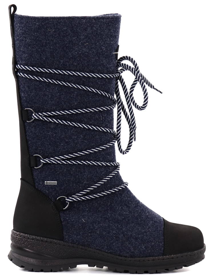 Pomar Gore-tex huopasaappaat Saana stormy felt - Naisten saappaat - 131899 - 1