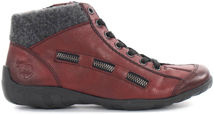 Rieker Stövletter L6543-35 röd - Rieker ankelboots - 129099 - 1