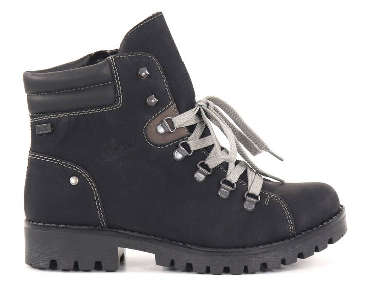 RiekerTex ankelstövlar för dam 78501-00 svart - Rieker ankelboots - 131909 - 1
