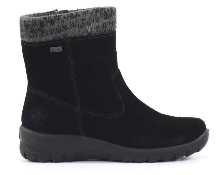 RiekerTex-membran ankelstövlar för dam, L7165-00 svart - Rieker ankelboots - 132159 - 1