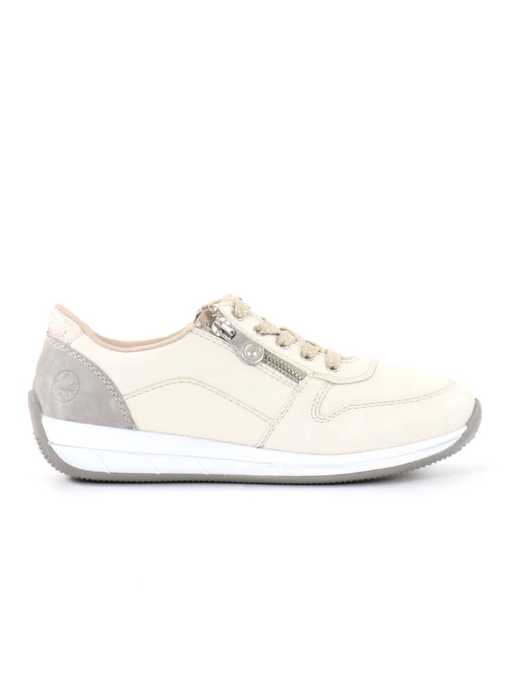 Rieker naisten kävelykengät N1100-80 valkoinen / beige - Rieker kävelykengät - 135359 - 1
