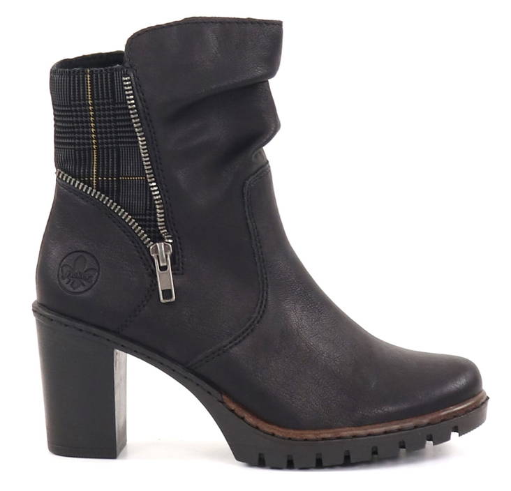 Rieker ankelboots för dam Y2551-01 svart - Rieker ankelboots - 131999 - 1