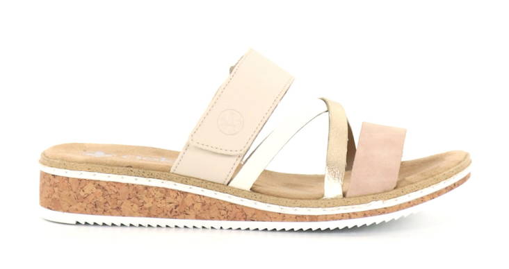 Rieker naisten pistokkaat V3652-94 beige - Rieker pistokkaat - 135279 - 1