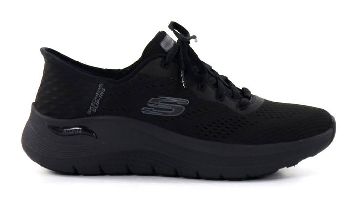 Skechers dam sneakers 150066/BBK Arch fit 2.0 - EASY CHIC svart - Skechers slip ins - 135879 - 1