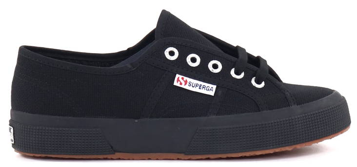 Superga Kangastennarit 2750-Cotu Classic full black - Naisten tennarit - 133209 - 1