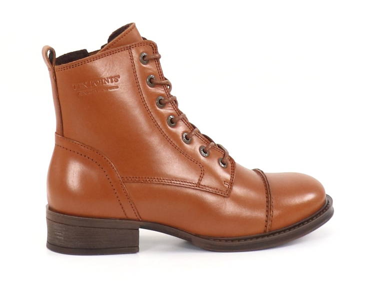Ten Points Pandora nilkkurit 60166 Cognac - Naisten nilkkurit - 131559 - 1