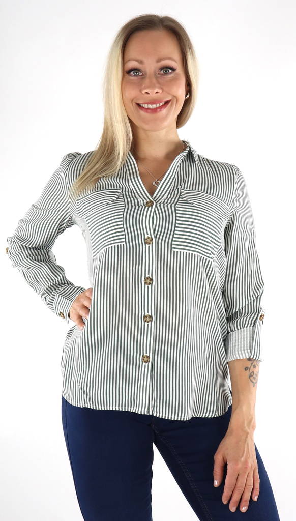 Vero Moda naisten Kauluspaita Bumpy laurel wreath - Naisten kauluspaidat ja puserot - 134039 - 1
