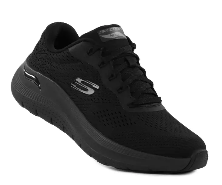 Skechers naisten leveälestiset tennarit 150051W/BBK ARCH FIT 2.0 - BIG LEAGUE musta - Skechers tennarit - 138679 - 1