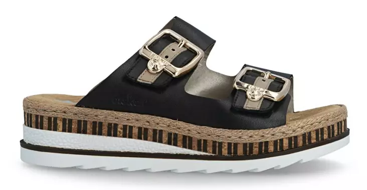 Rieker naisten pistokkaat V7955-00 ruskea - Rieker pistokkaat - 140619 - 1