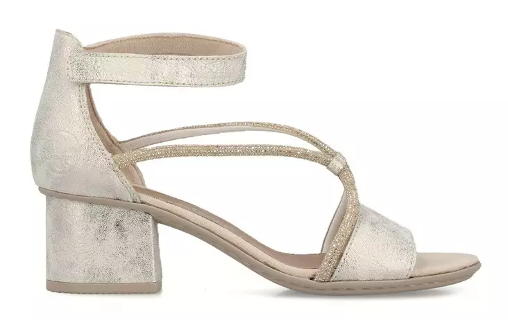 Rieker naisten juhlasandaalit 64654-60 beige - Rieker sandals - 140759 - 1
