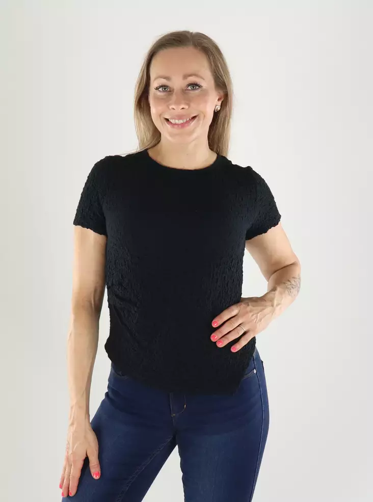 Vero Moda naisten T-Paita Alissia musta - Naisten T-paidat - 141319 - 1